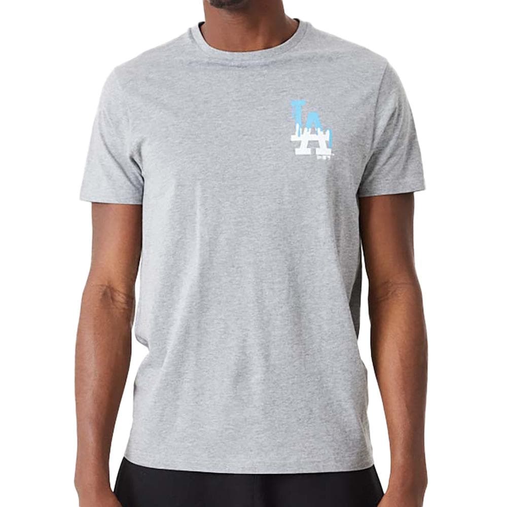T-shirt Gris Homme New Era Drip Logo 1