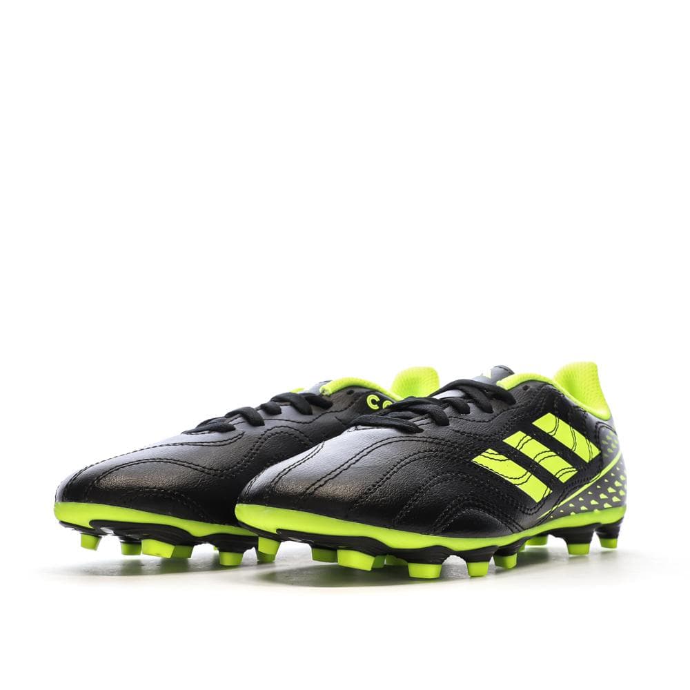 Chaussures de football Noires/Jaunes Garçon Adidas Copa Sense 6