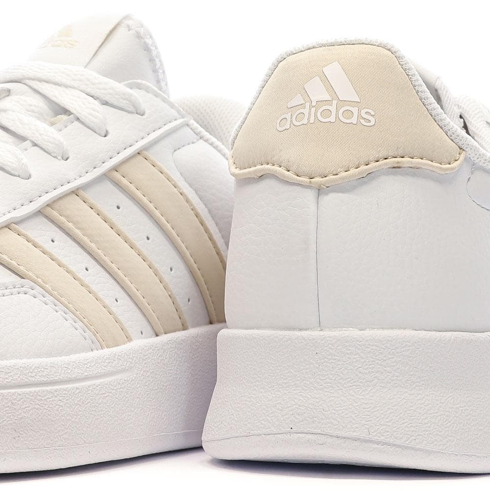Baskets Blanches/Beige Femme Adidas Breaknet 2.0 7