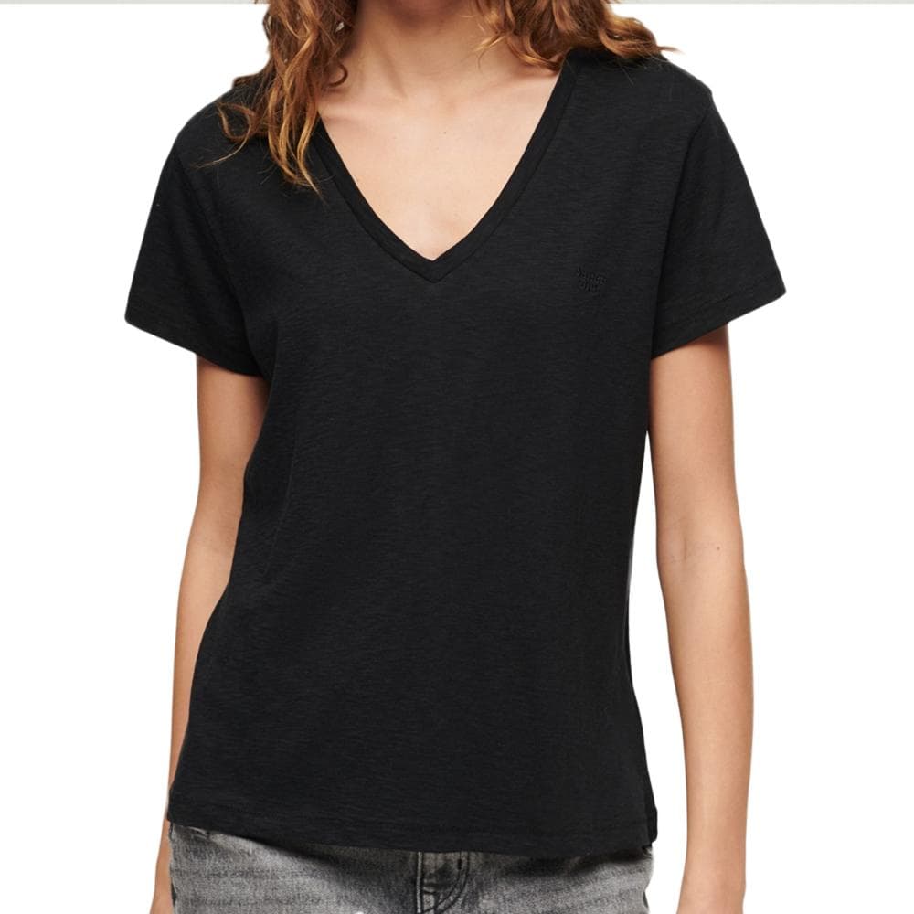 T-shirt Noir Femme Superdry Studios 1