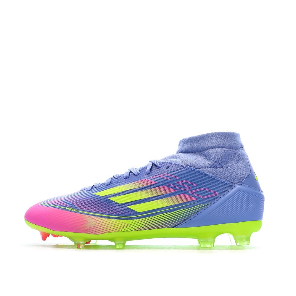 Chaussures de Foot Bleu Adidas F50 League FG/MG Mid 1