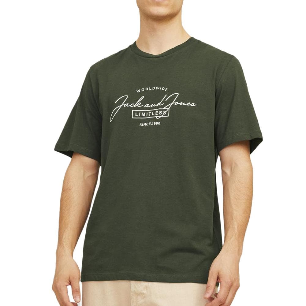 T-Shirt Kaki Homme Jack & Jones Ferris 1