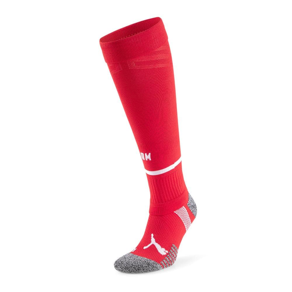 Chaussettes de Football Rouges Puma Om Home Pro Band 1