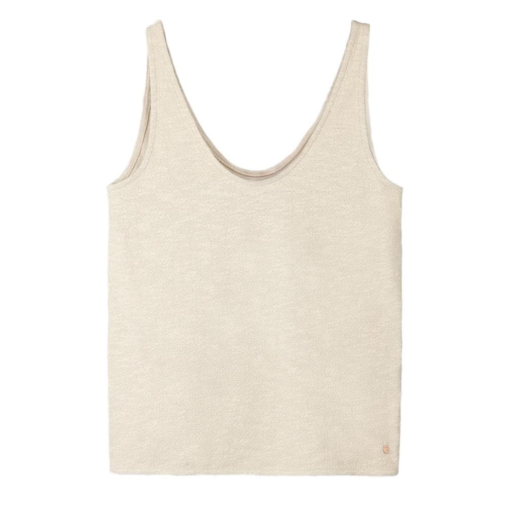 Débardeur Beige Femme Teddy Smith Lina 1