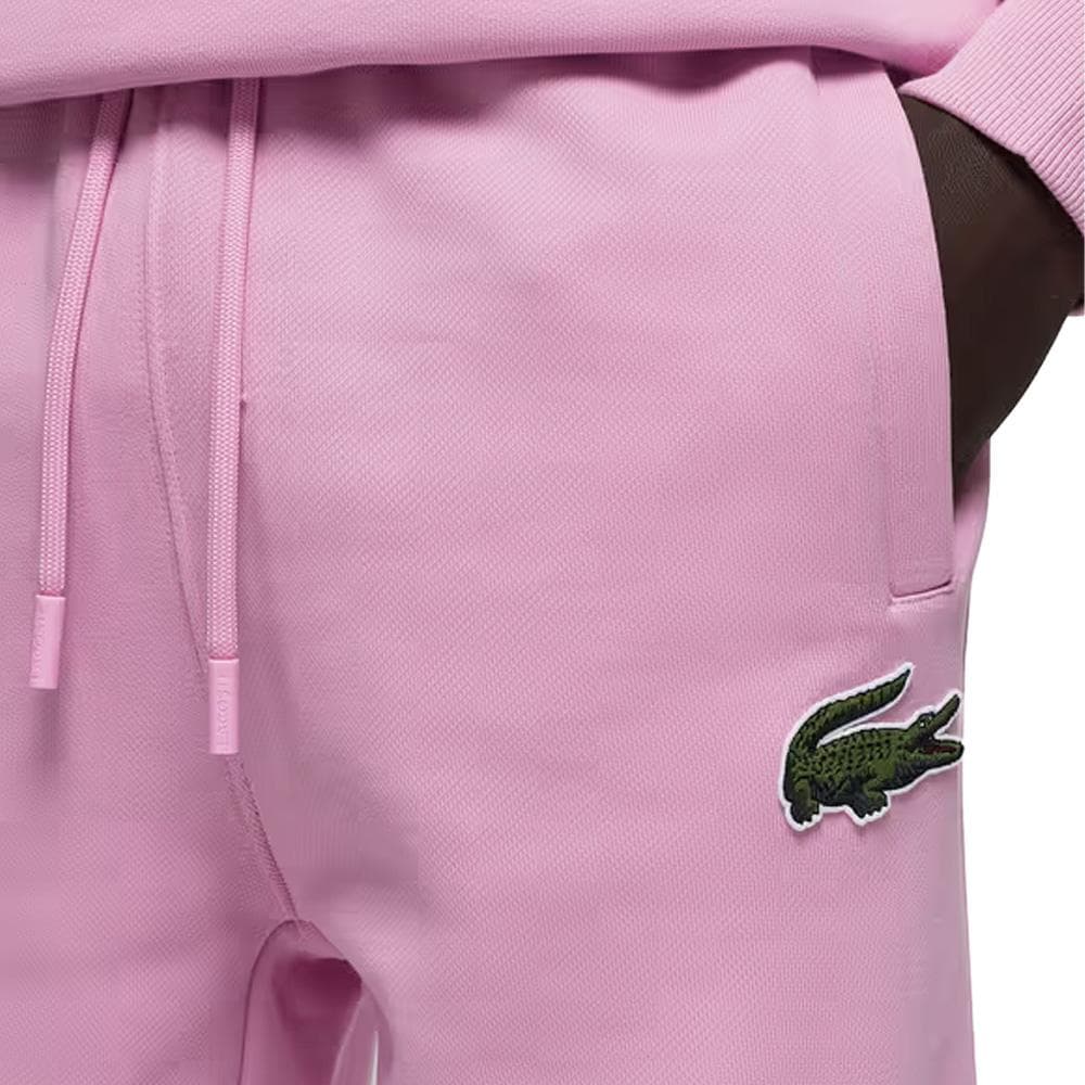 Jogging Rose Homme Lacoste Organic Fleece 3