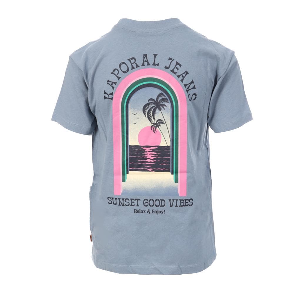 T-Shirt Bleu Garçon Kaporal OGLYE 2