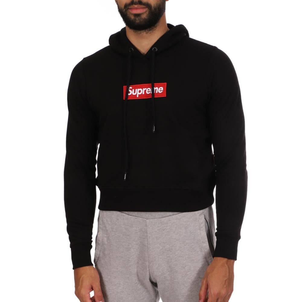 Sweat à Capuche Noir Homme Supreme Grip Patty 1
