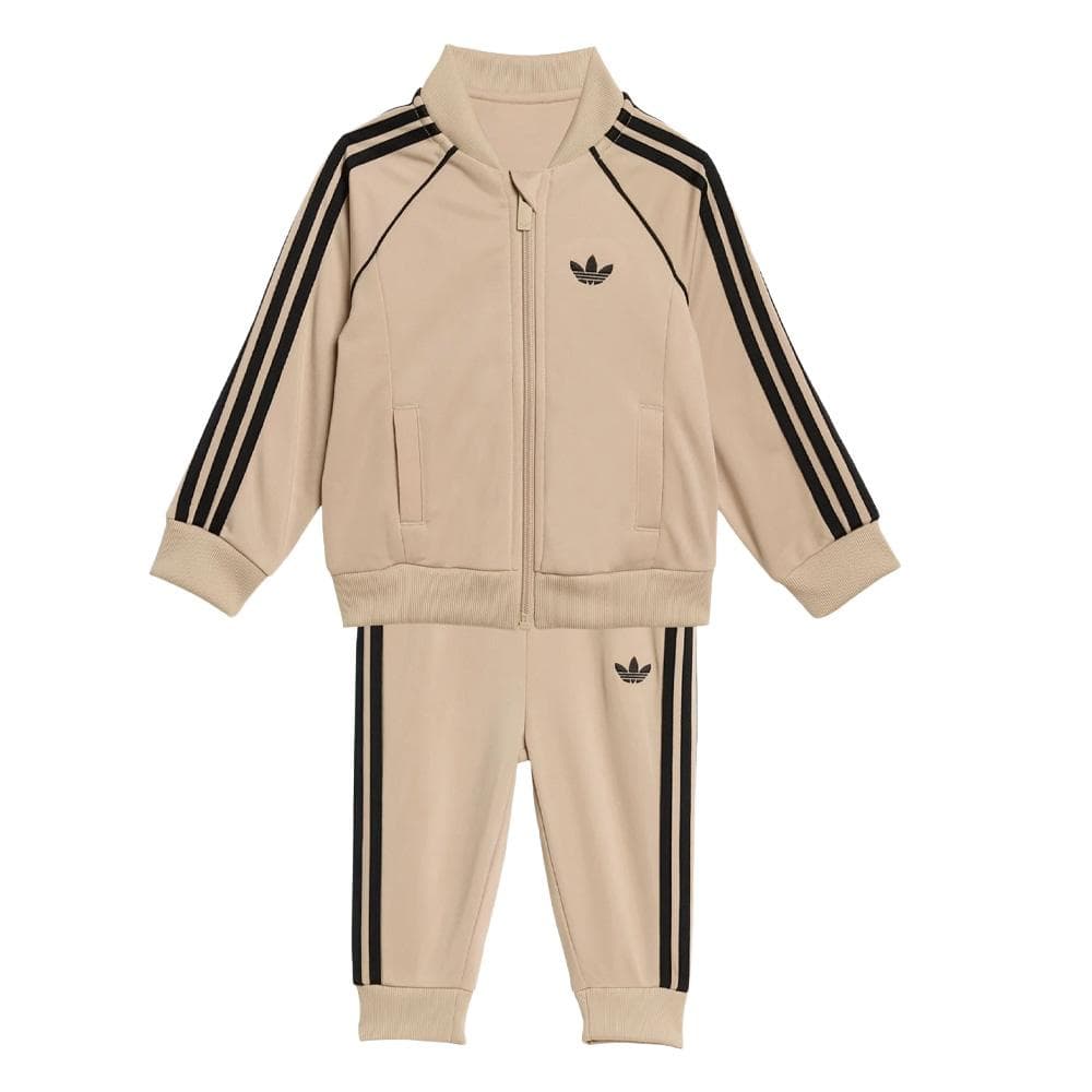 Ensemble Survêtement Beige Mixte Adidas Tracksuit 2