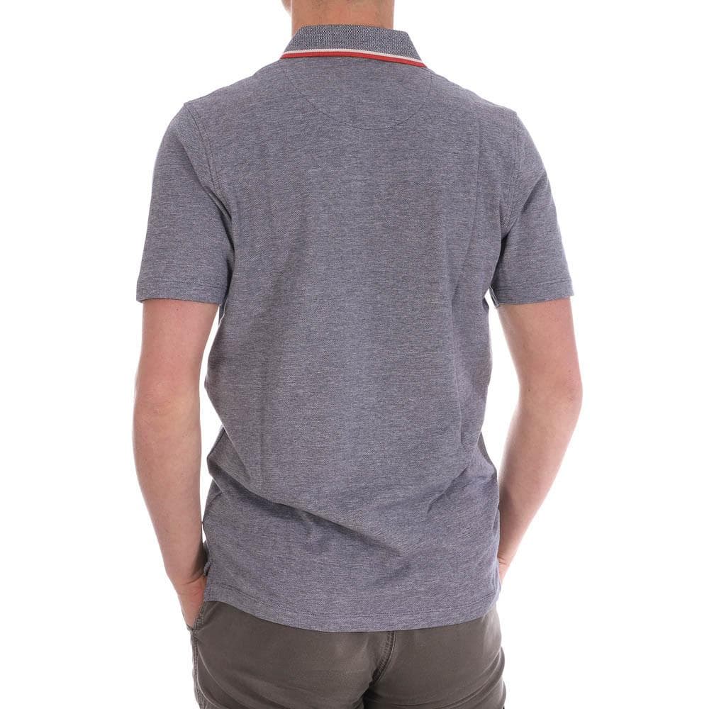 Polo Gris/Orange Homme Jack&Jones Paulos Play 2