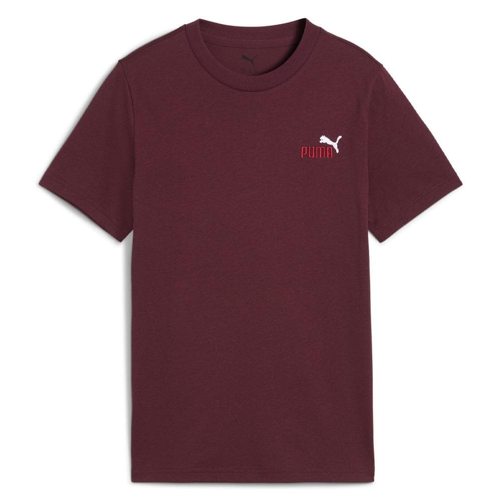 T-shirt Bordeaux Garçon Puma Ess 2 Color 1