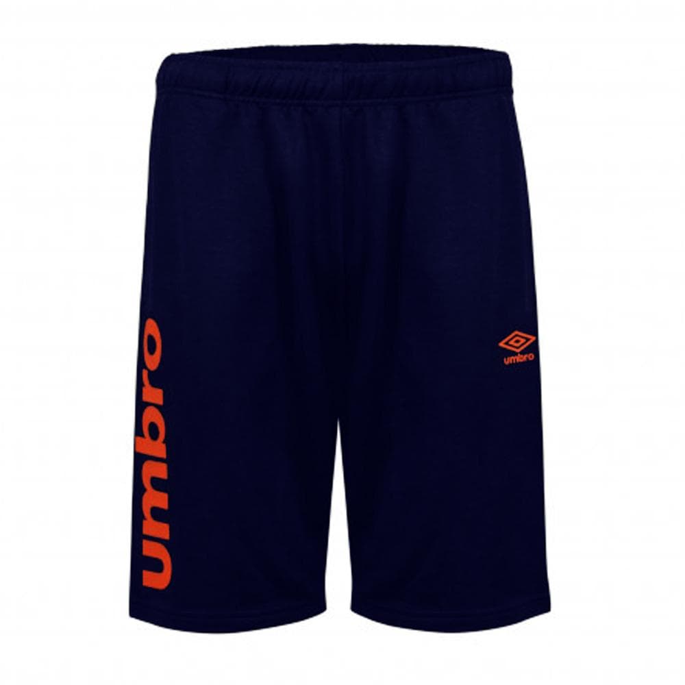 Short Marine/Rouge Garçon Umbro Leis 1