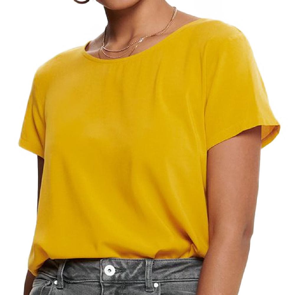 Top Jaune moutarde Femme Only First 1