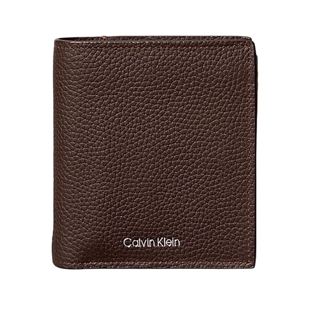 Portefeuille Marron Homme Calvin Klein Jeans Foil Emboss 1