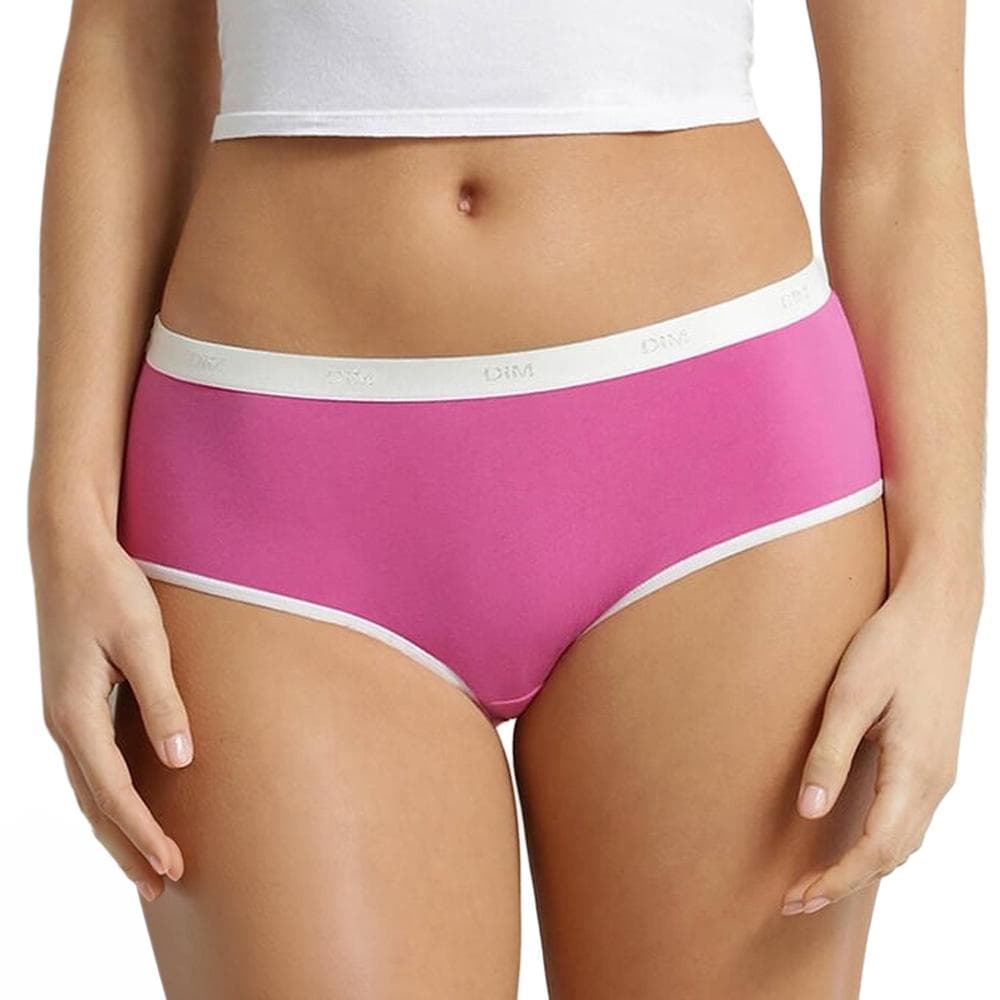 X3 Boxers Rose Femme Dim Shorty Femme Les Pockets Coton 2