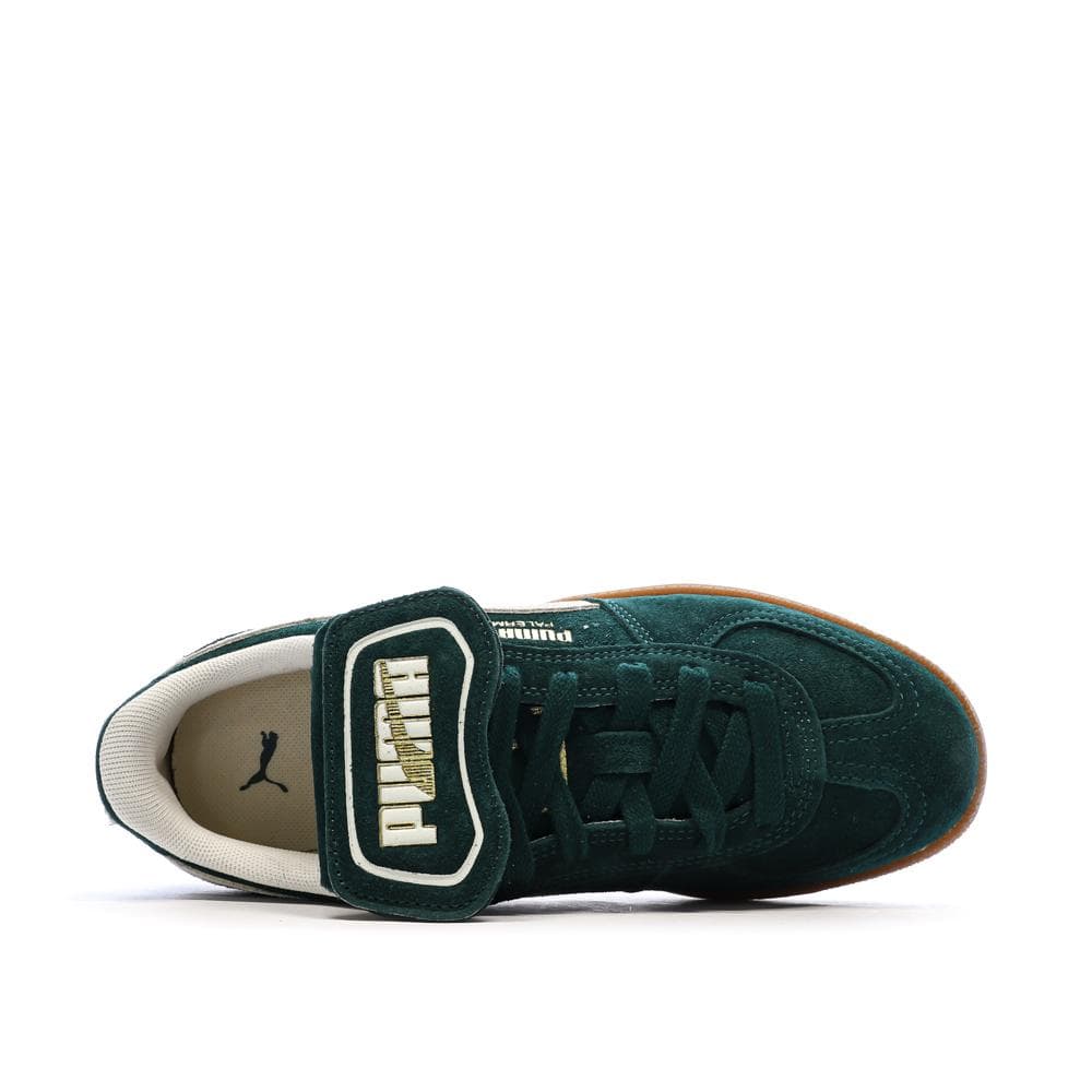Baskets Vert Femme Puma Palermo Premium 4