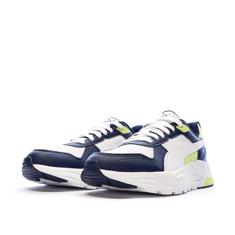 Baskets Blanches/Marines Garçon Puma Trinity 2 6