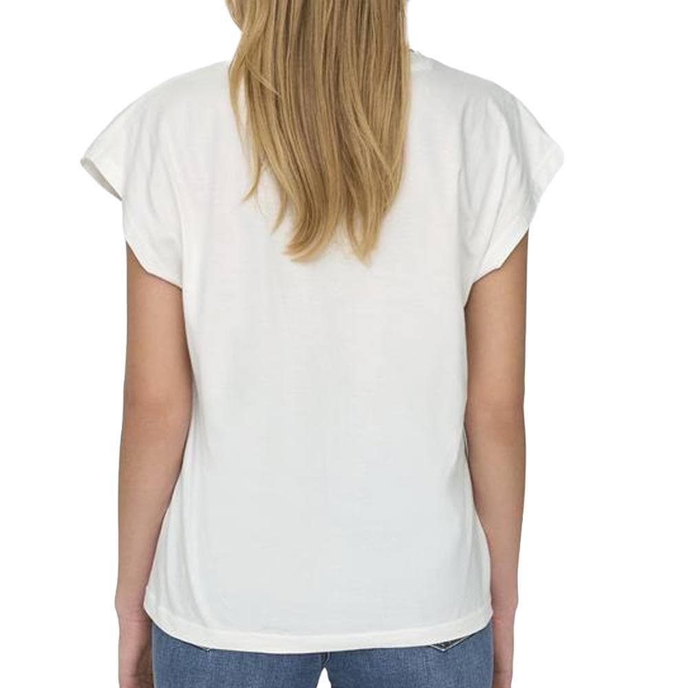T-Shirt Blanc Femme JDY Rose 2