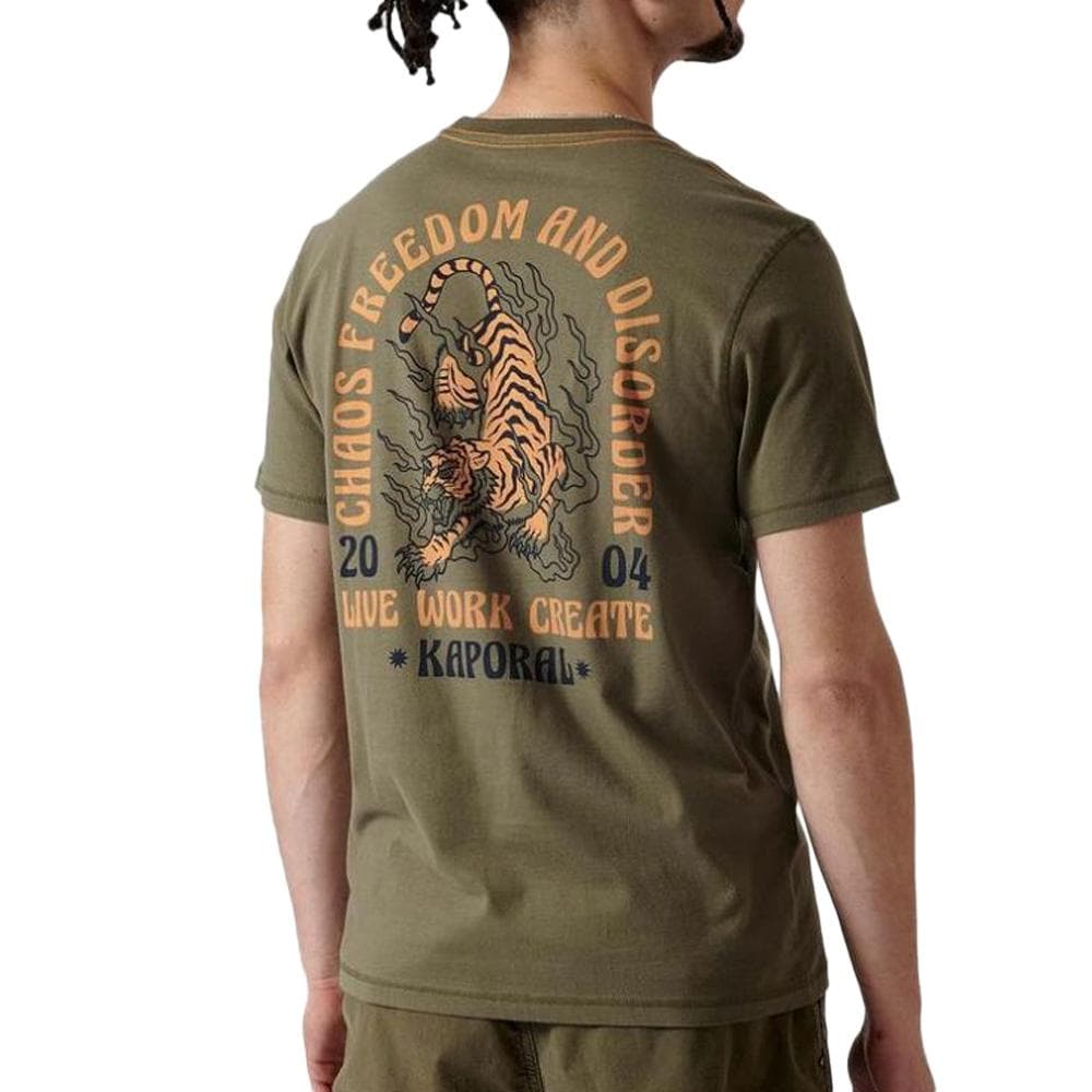 T-Shirt Kaki Homme Kaporal BENZI 2