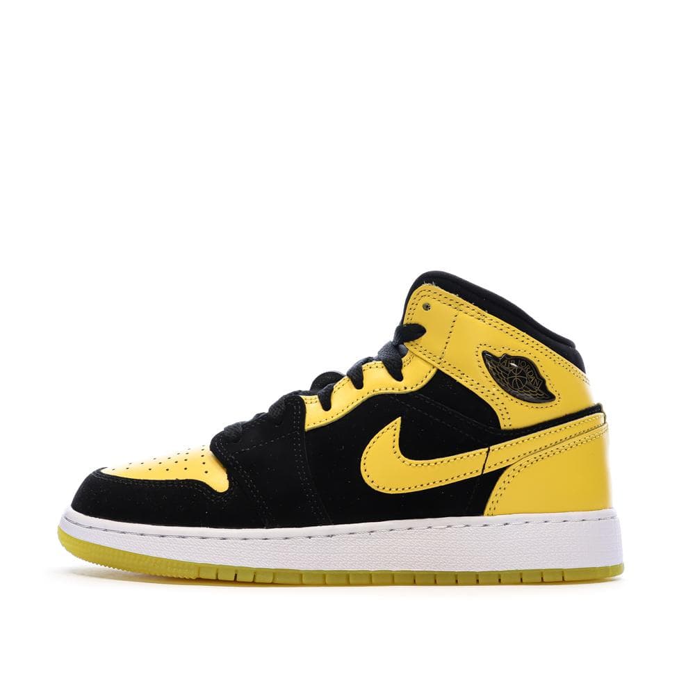Air Force 1 Baskets Noires/Jaunes Garçon Nike 1