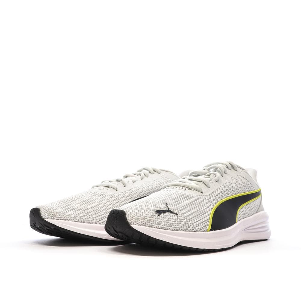 Chaussures de Running Blanches/Noires/Jaunes Homme Puma Transport 6
