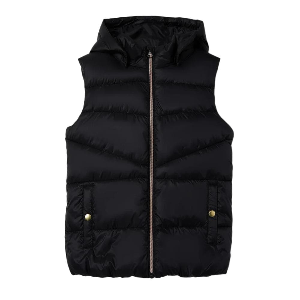 Doudoune sans manche Noir Fille Name it Monay Vest 1