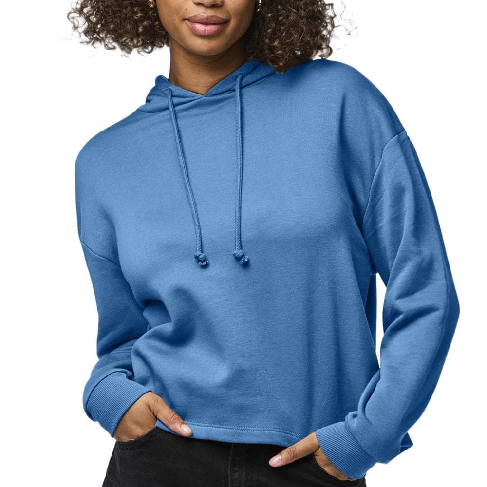 Sweat Bleu Femme Pieces Pcchilli 1