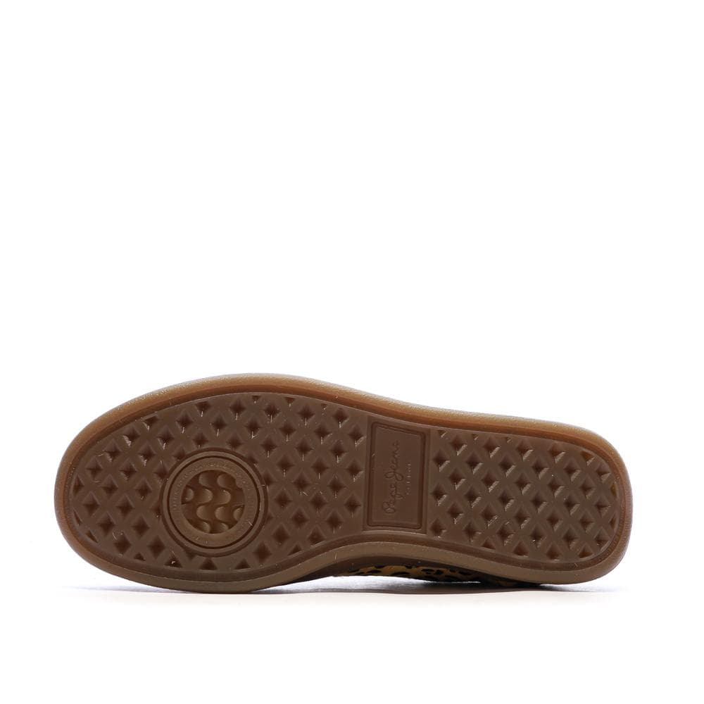 Baskets Beige/Noir Femme Pepe jeans Ball 5