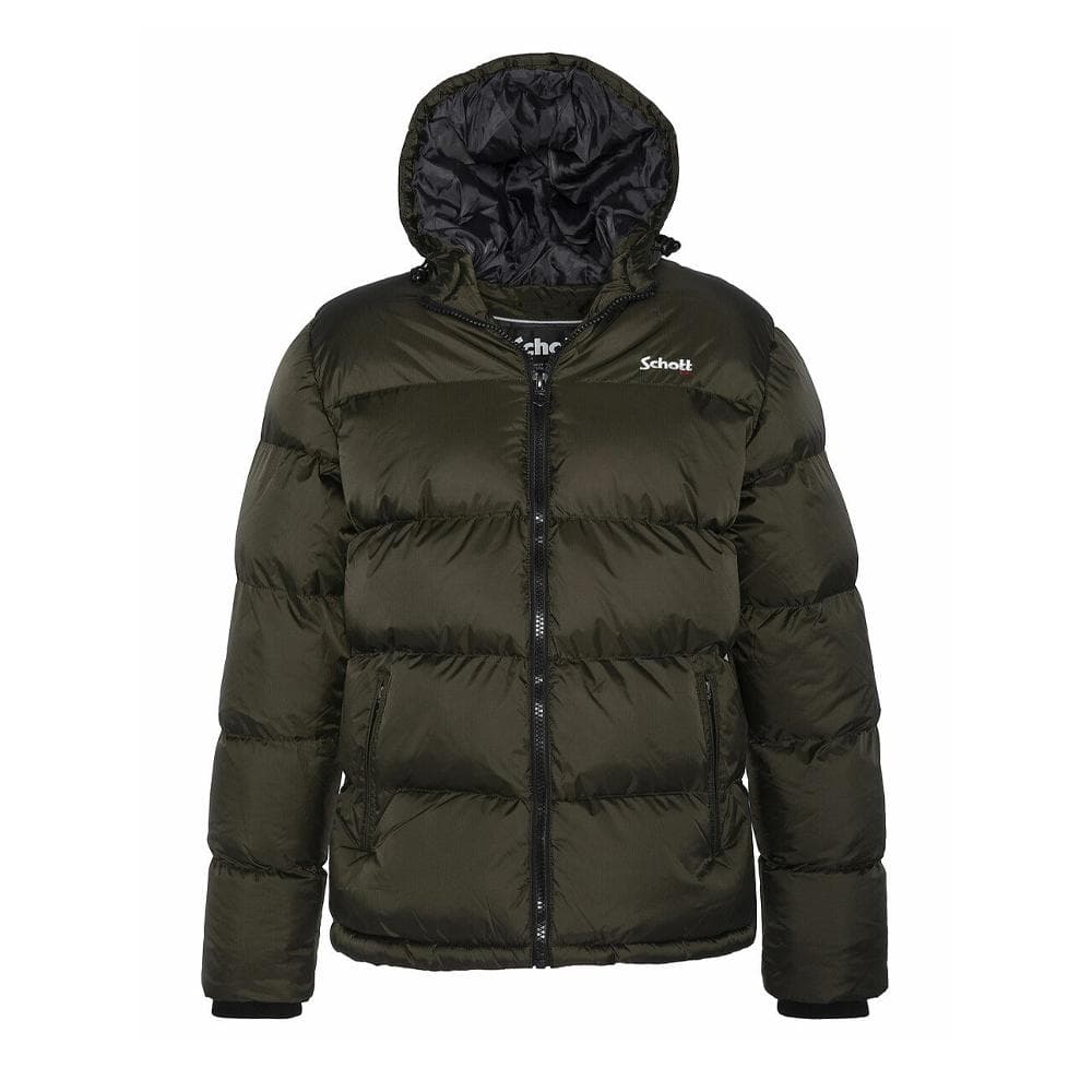 Doudoune Kaki Homme Schott IDAHO2 1