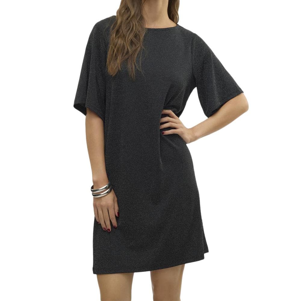 Robe Droite Noir Femme Vero Moda Kanva 1