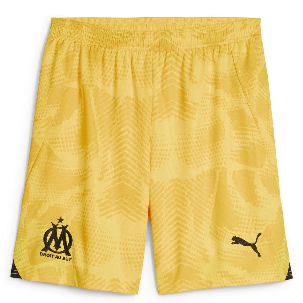 OM Short de Gardien Jaune Homme Puma 2024/2025 1