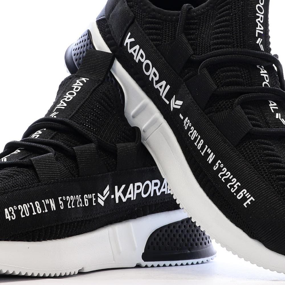 Baskets Noir/Blanc Homme Kaporal Dofino 7