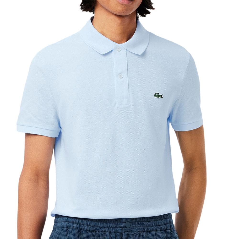 Polo Bleu Clair Homme Lacoste L1212 1