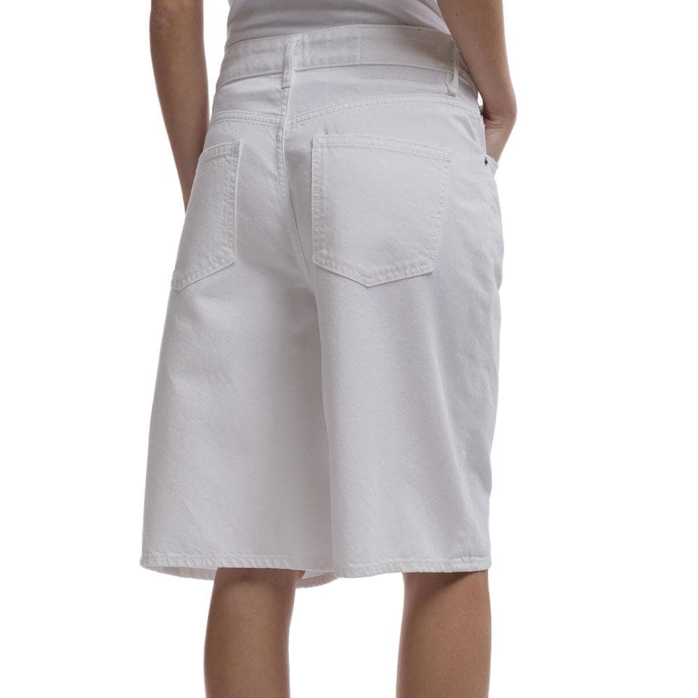 Bermuda en jean Blanc Femme Teddy Smith Tomboy 2