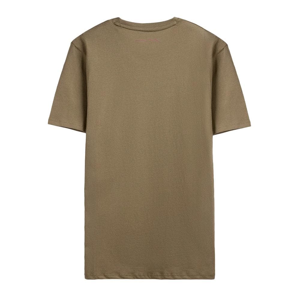 T-shirt Kaki Clair Homme Teddy Smith 11017024D0 2