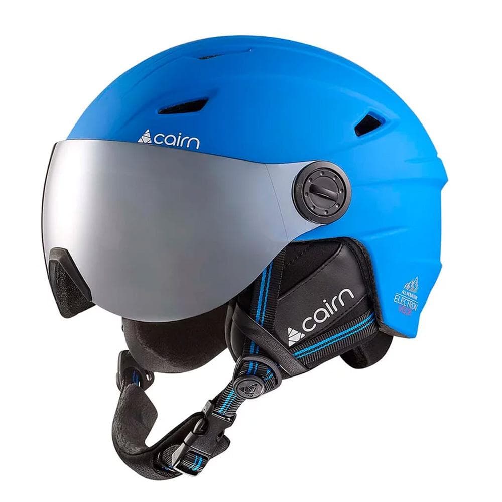 Casque de Ski Bleu Garçon/Fille Cairn Electron Visor 1
