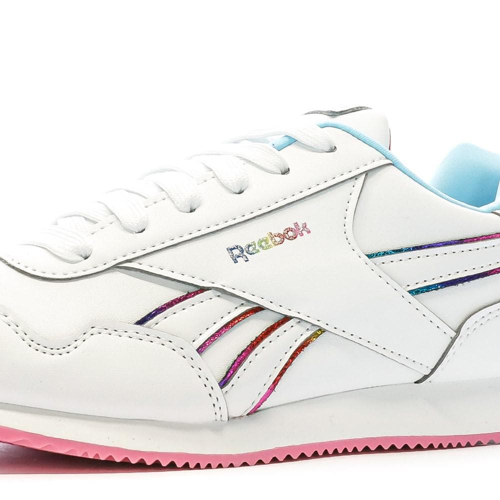 Baskets Blanc/Rose Fille Reebok Royal 7