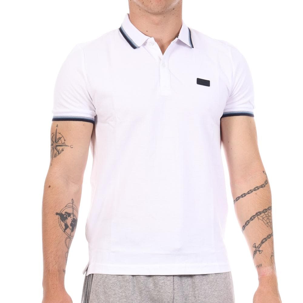 Polo Blanc Homme TBS Yvanepol 1