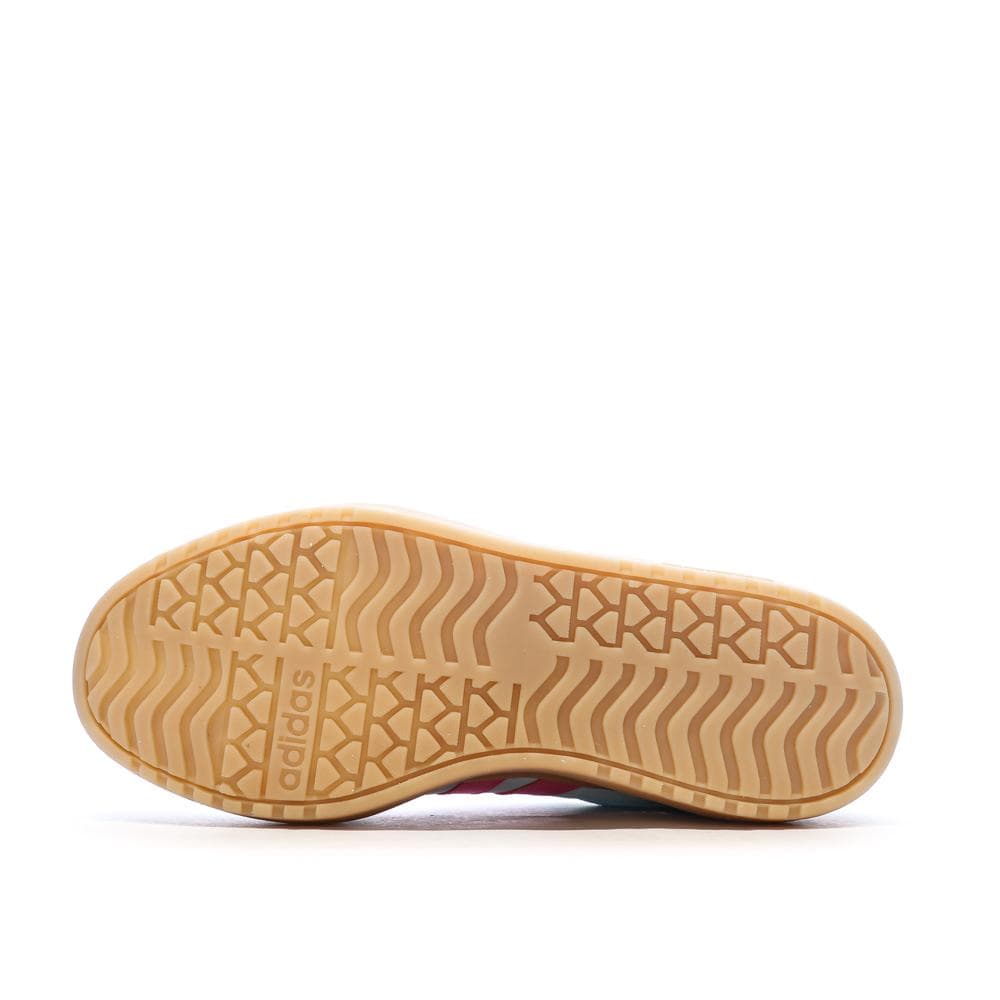 Baskets Vertes/Roses Fille Adidas Vl Court Bold 5