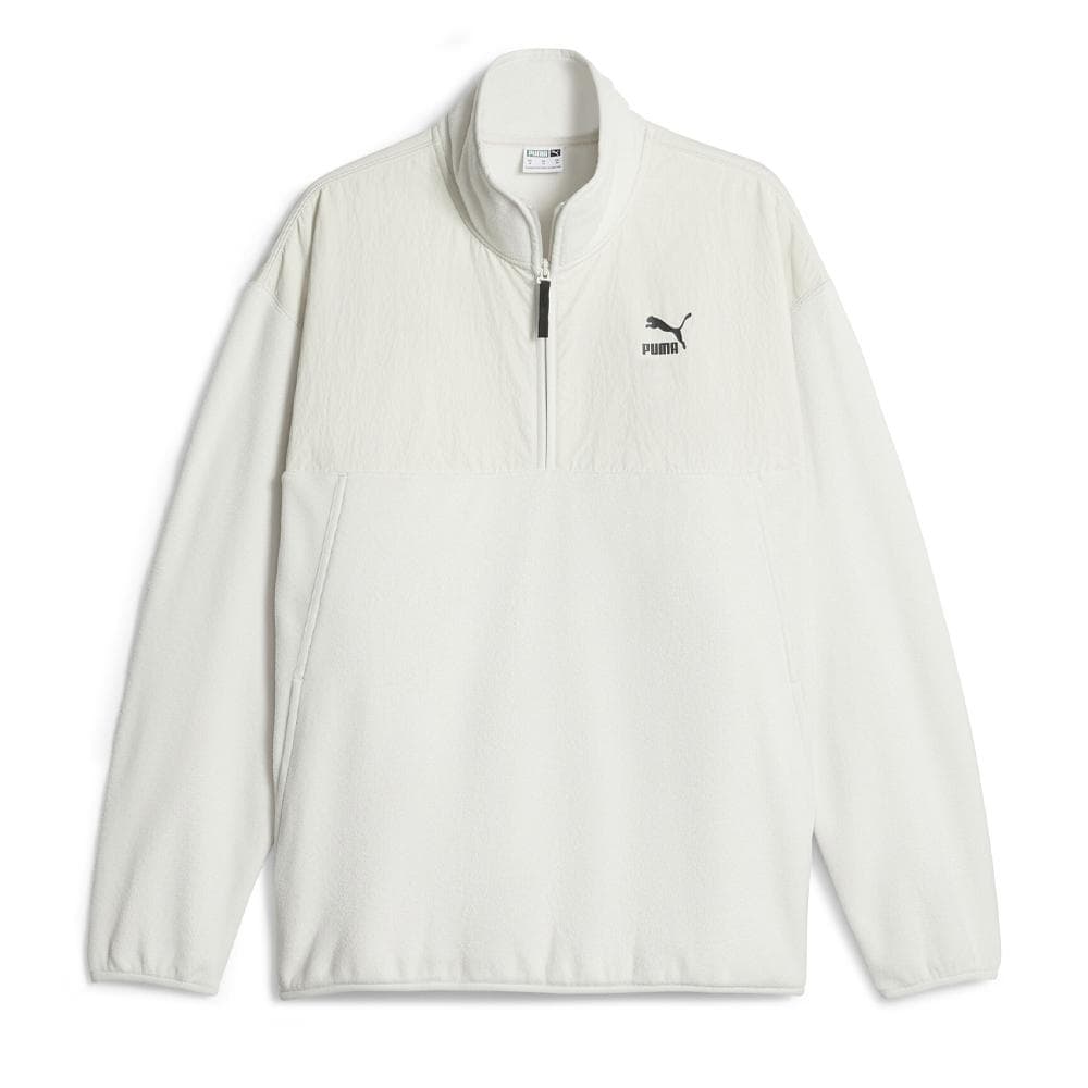 Polaire demi-zippé Blanc Homme Puma Classics 1