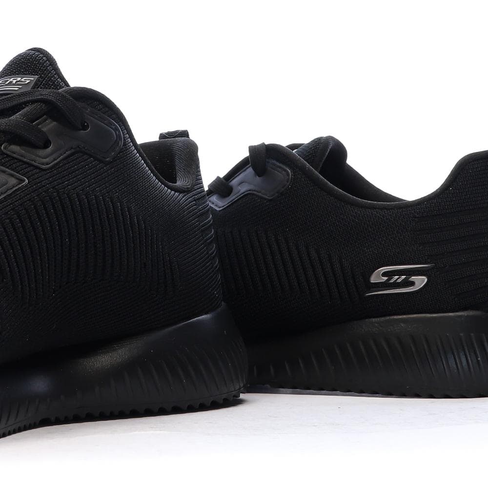 Baskets Noires Femme Skechers Bobs Squad Tough Talk 7