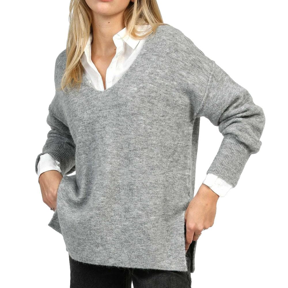 Pull Gris Femme An'ge Ines 1