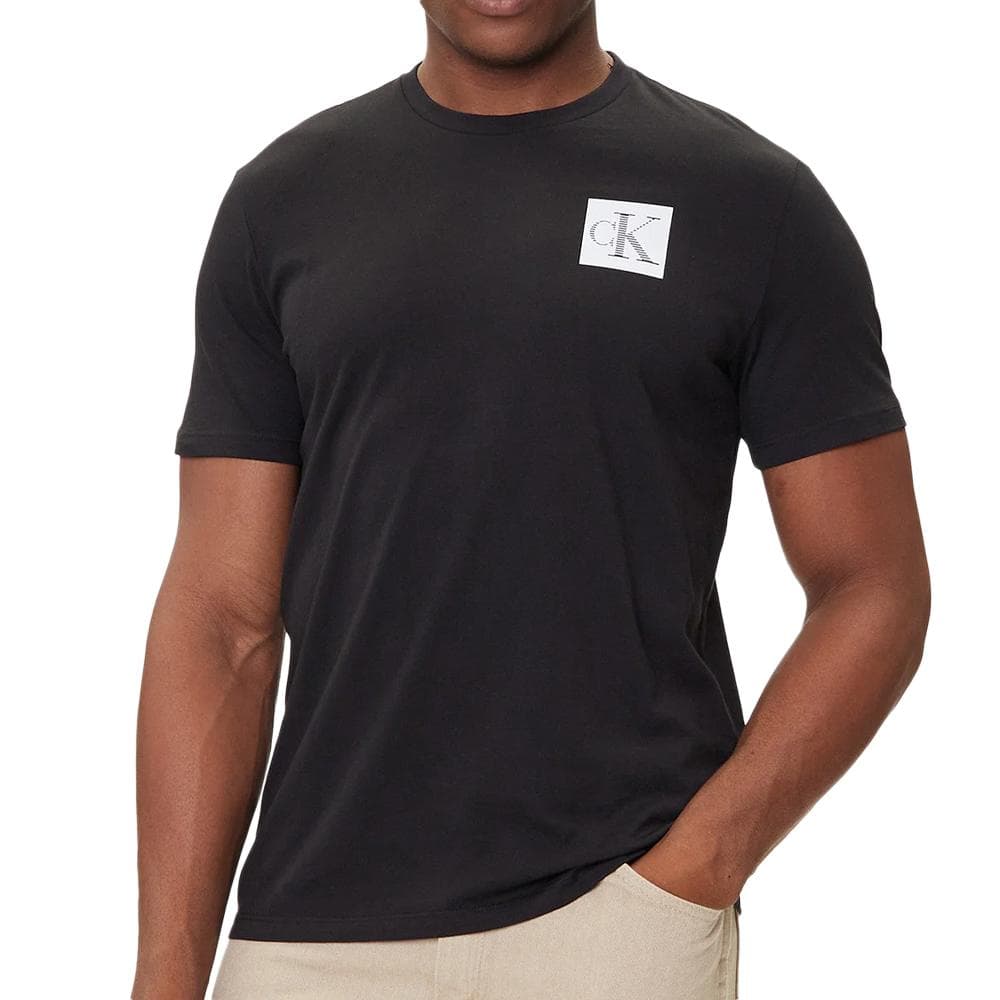 T-Shirt Noir Homme Calvin Klein Jeans Gradient 1