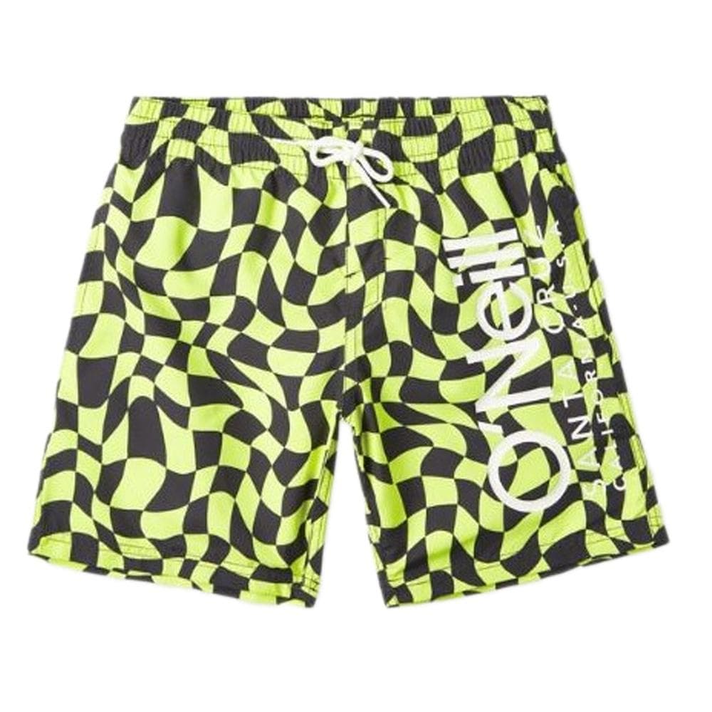 Short de bain Jaune/Noir Garçon O'Neill Cali Crazy 14 1