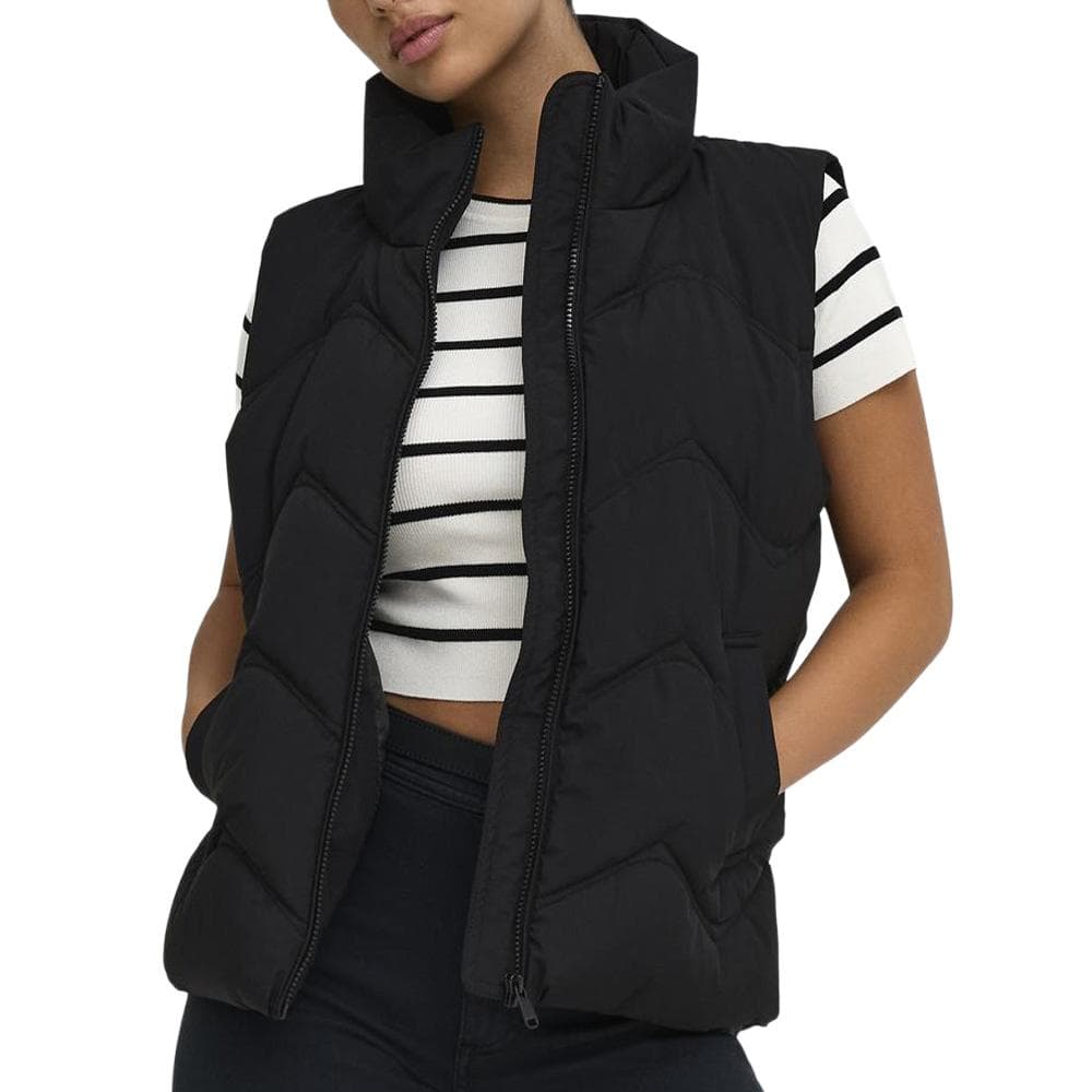 Doudoune Sans Manches Noir Femme JDY Power Waistcoat 1