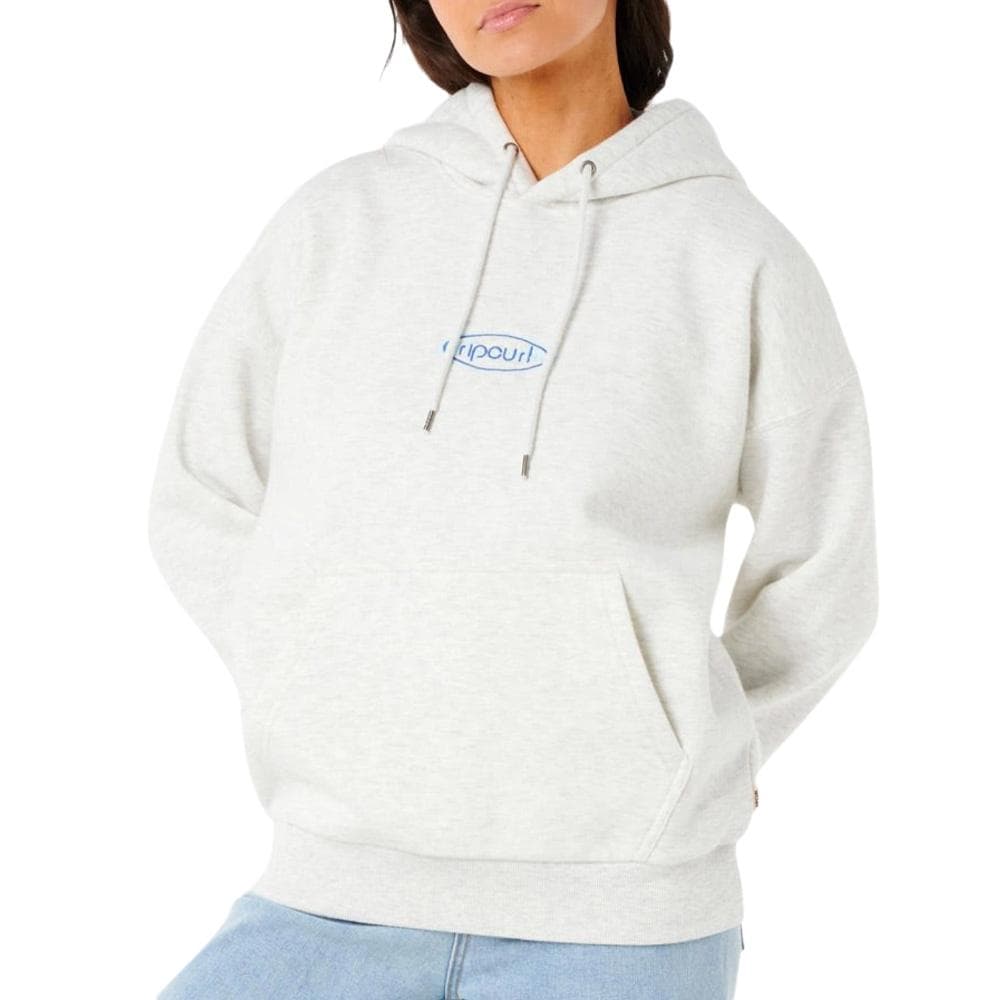 Sweat à Capuche Gris Chiné Femme Rip Curl Neon Isles Heritage 1
