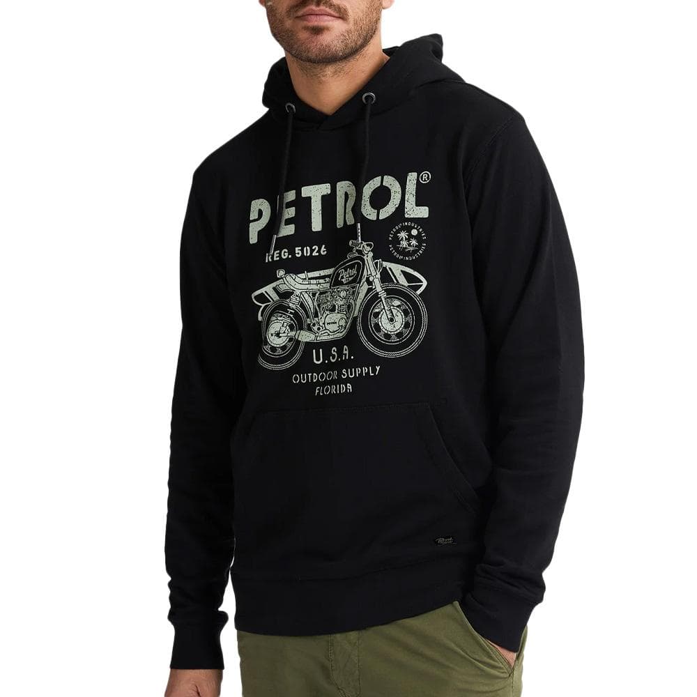 Sweat Noir Homme Petrol Industries SWH102-9999 1