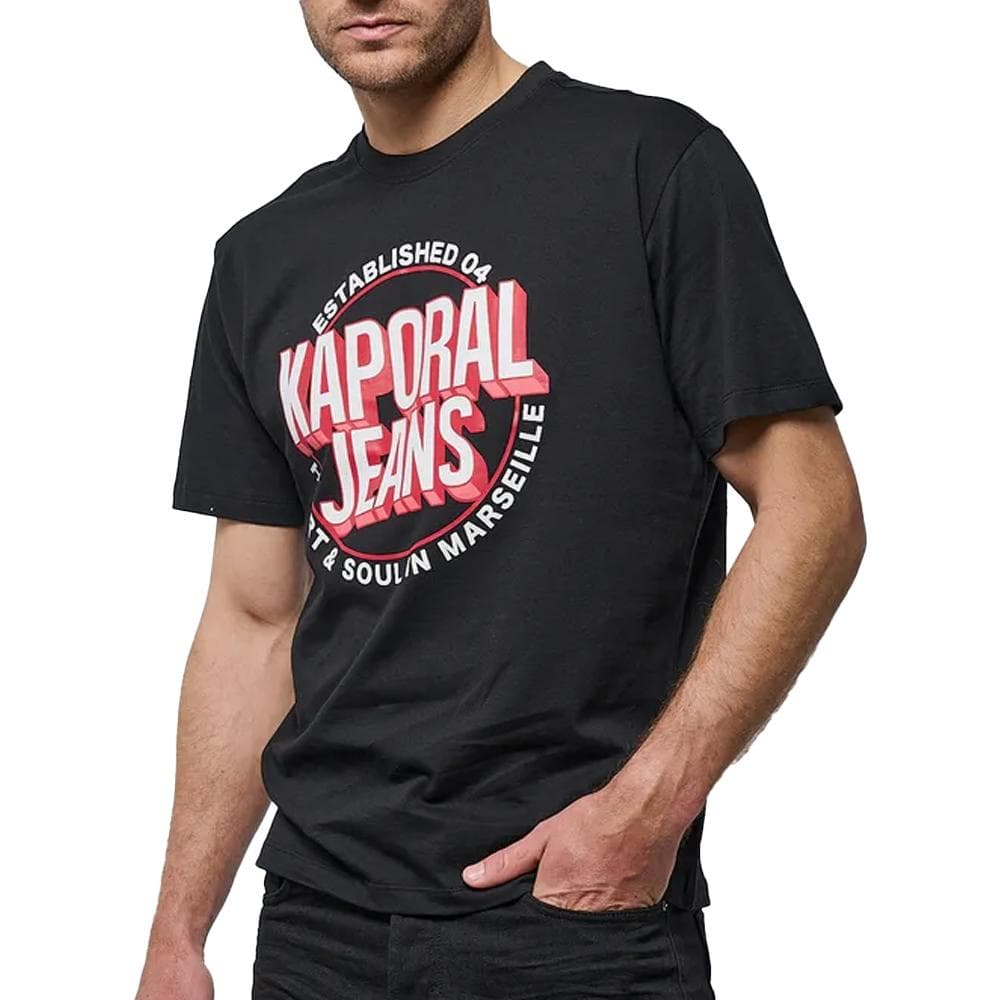 T-Shirt Noir Homme Kaporal TYLER 1