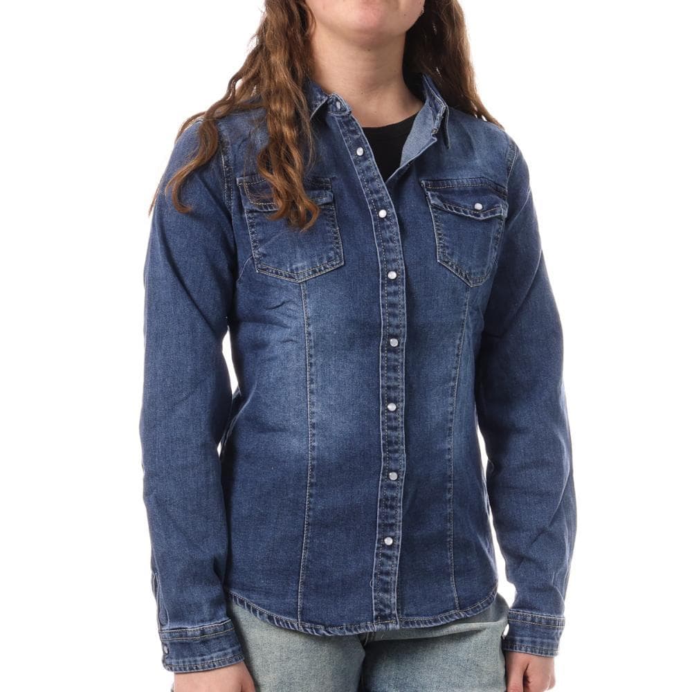 Chemise en Jean Bleu Femme Monday Premium Bleach 1