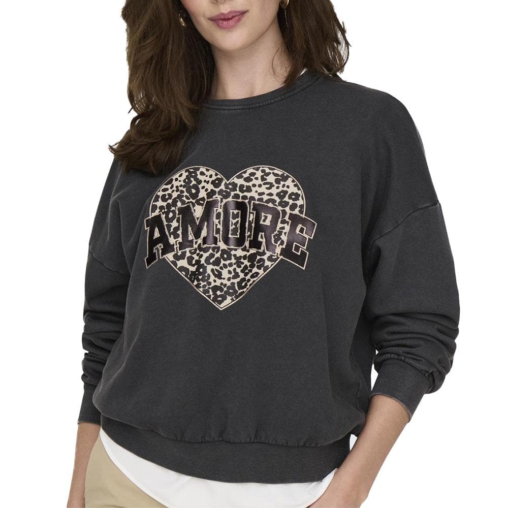 Sweat Gris Femme Only Lauren 1
