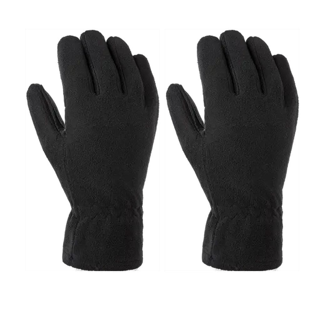 Gants Polaire Noir Garçon Cairn Polar Gloves 1